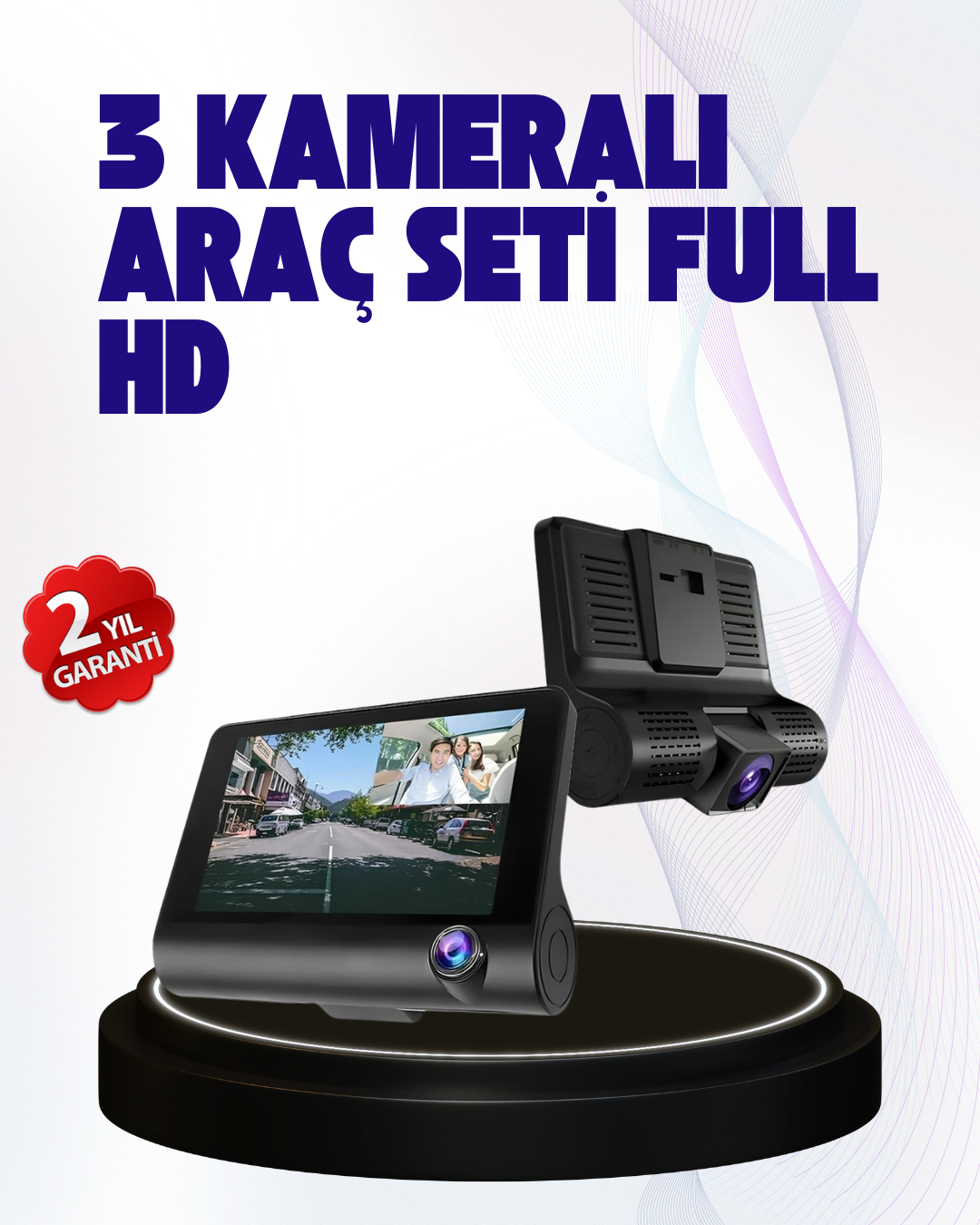 170° Geniş Açılı Araç Kamerası – 4.0” IPS Ekranlı Full HD DVR - Bayi Depom 170° Geniş Açılı Araç Kamerası – 4.0” IPS Ekranlı Full HD DVR - Bayi Depom