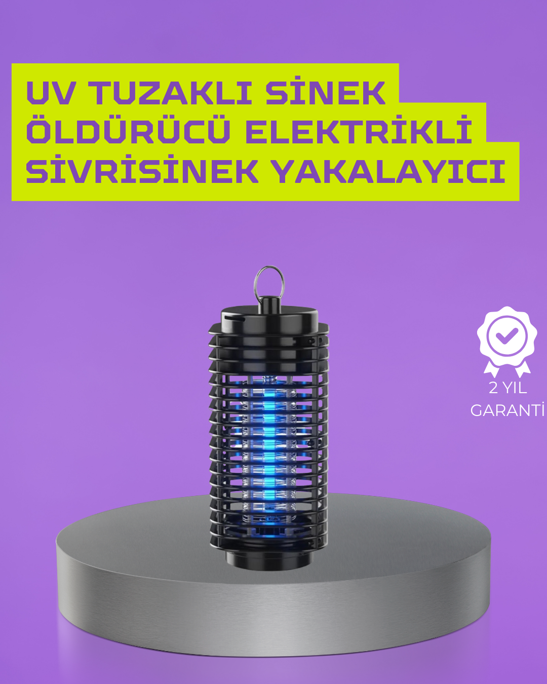 Kapalı ve Açık Alanlarda Etkili Elektrikli Sivrisinek Katili – UV Işıklı Tuzak - Bayi Depom Kapalı ve Açık Alanlarda Etkili Elektrikli Sivrisinek Katili – UV Işıklı Tuzak - Bayi Depom