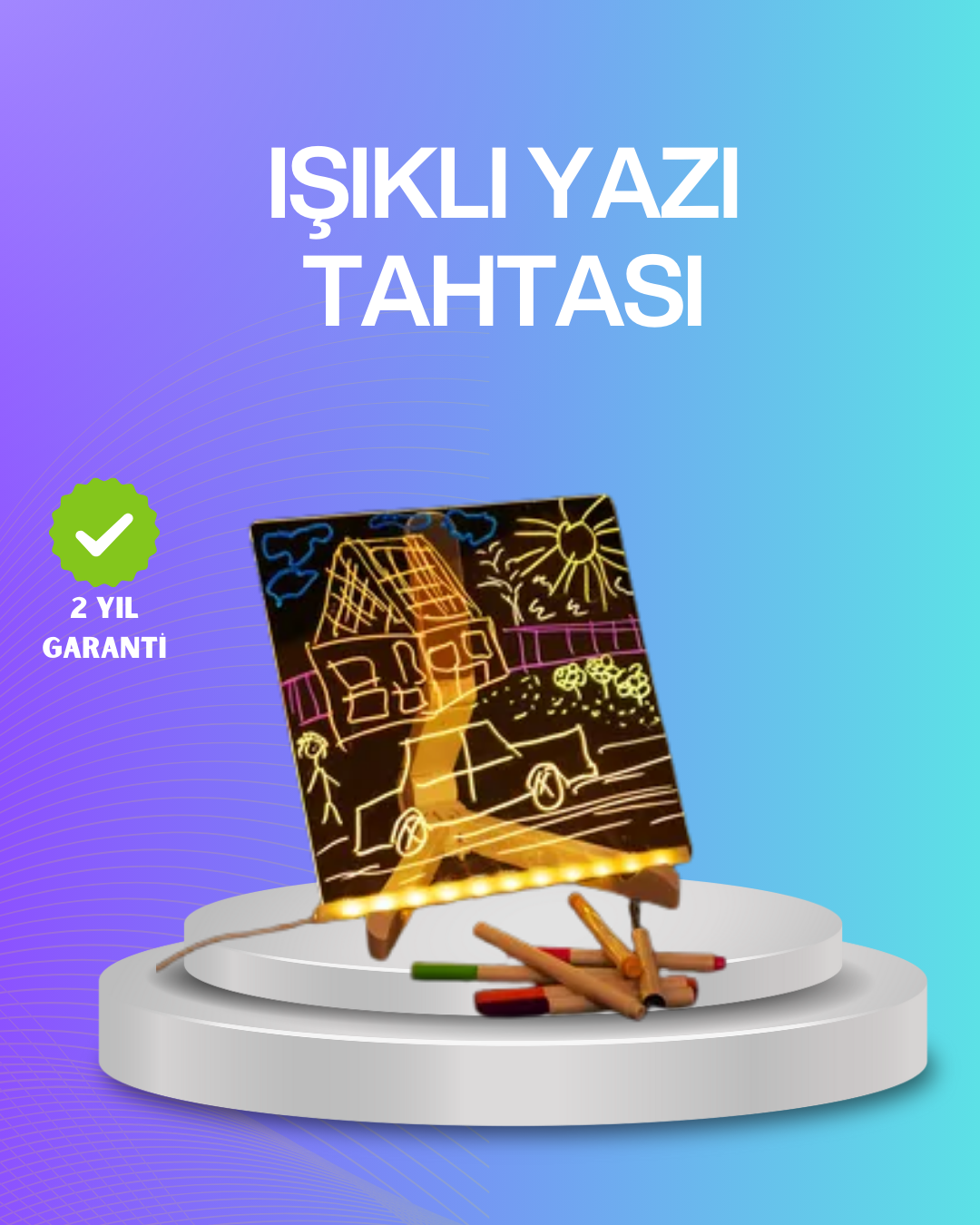 Çocuklar ve Yetişkinler İçin USB LED Işıklı Çizim Panosu - Bayi Depom Çocuklar ve Yetişkinler İçin USB LED Işıklı Çizim Panosu - Bayi Depom