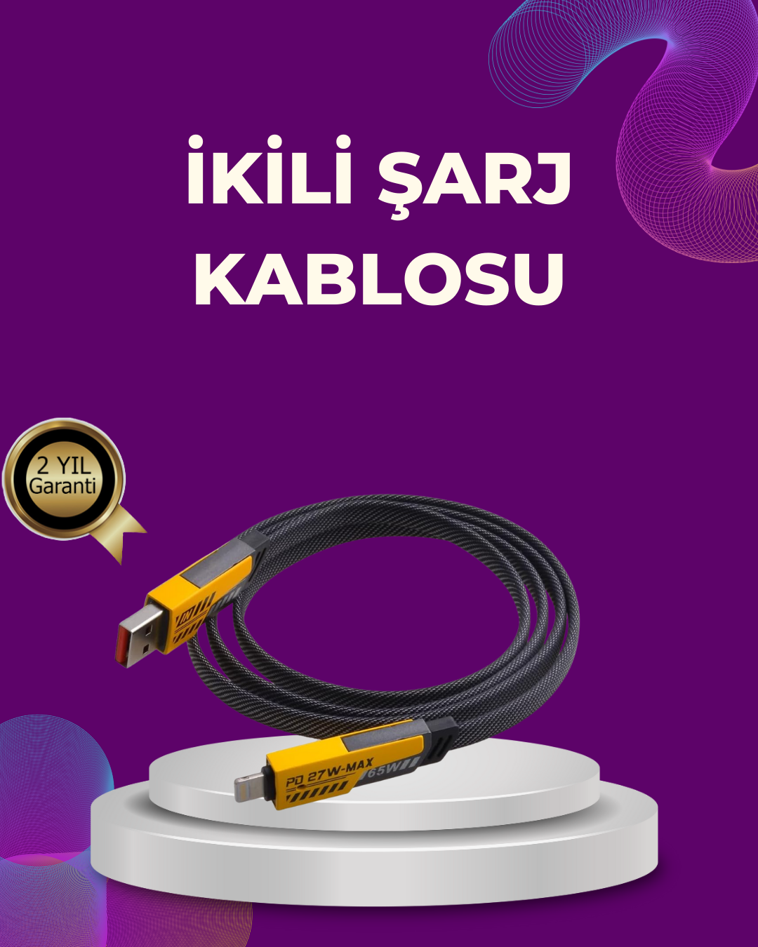 Dayanıklı 4’ü 1 Arada Çok Fonksiyonlu Hızlı Şarj Veri Kablosu - Bayi Depom Dayanıklı 4’ü 1 Arada Çok Fonksiyonlu Hızlı Şarj Veri Kablosu - Bayi Depom