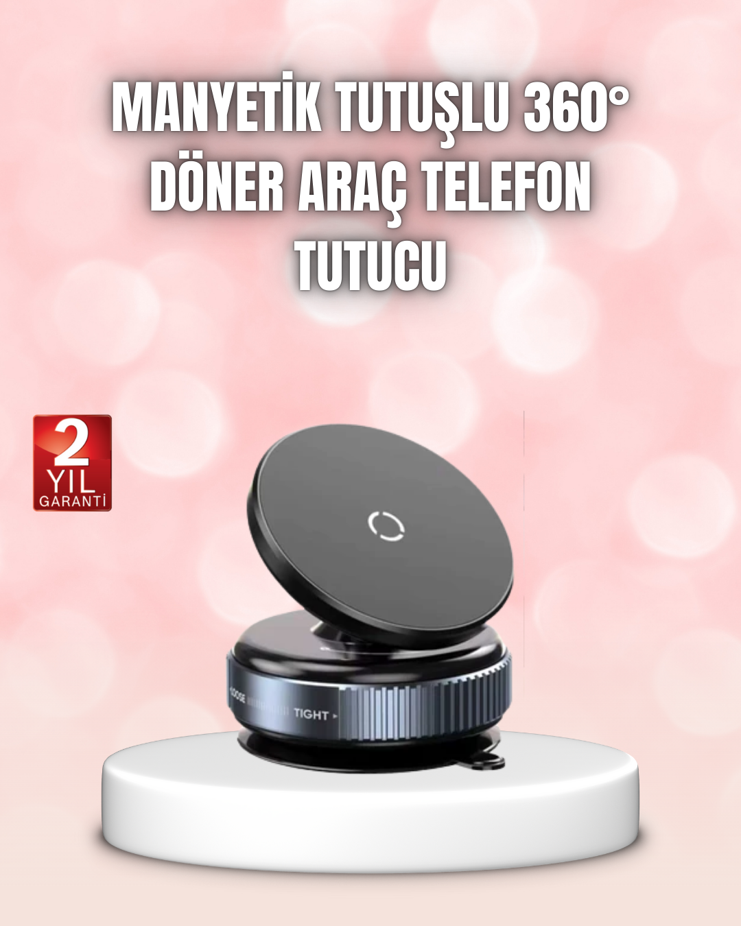 Vakumlu Manyetik Araç İçi Telefon Standı - Bayi Depom Vakumlu Manyetik Araç İçi Telefon Standı - Bayi Depom