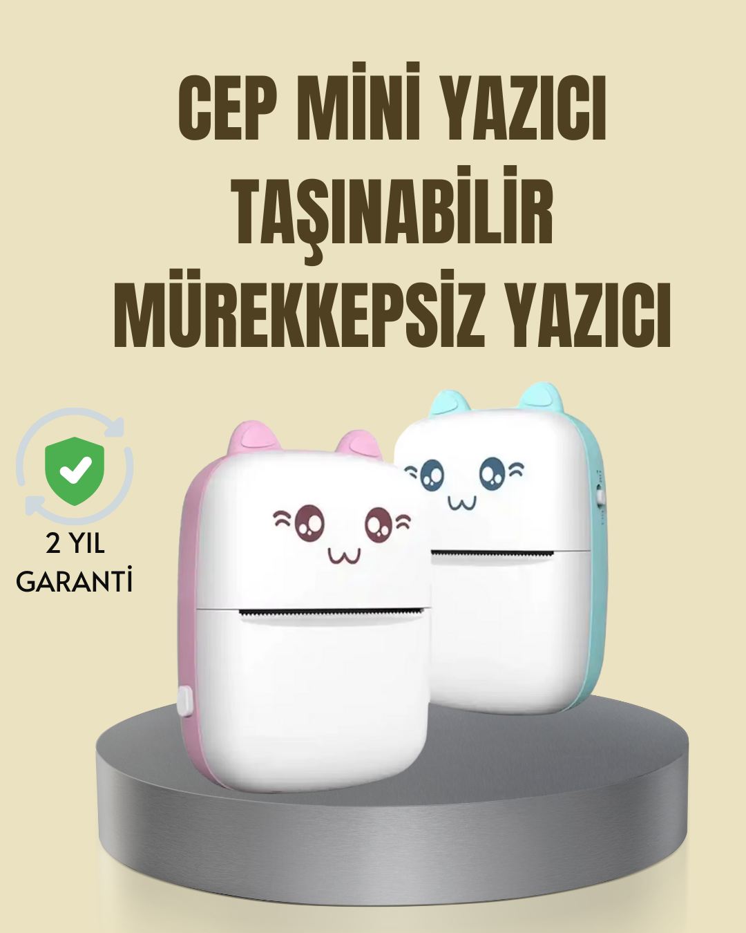Taşınabilir Mini Termal Yazıcı 200 DPI Bluetooth Bağlantılı - Bayi Depom Taşınabilir Mini Termal Yazıcı 200 DPI Bluetooth Bağlantılı - Bayi Depom
