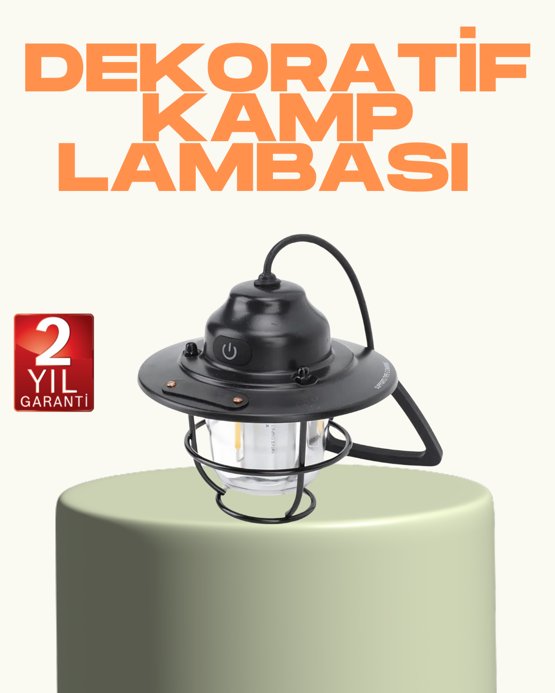 Hafif ve Taşınabilir Retro Tasarım Kamp Lambası - Bayi Depom Hafif ve Taşınabilir Retro Tasarım Kamp Lambası - Bayi Depom