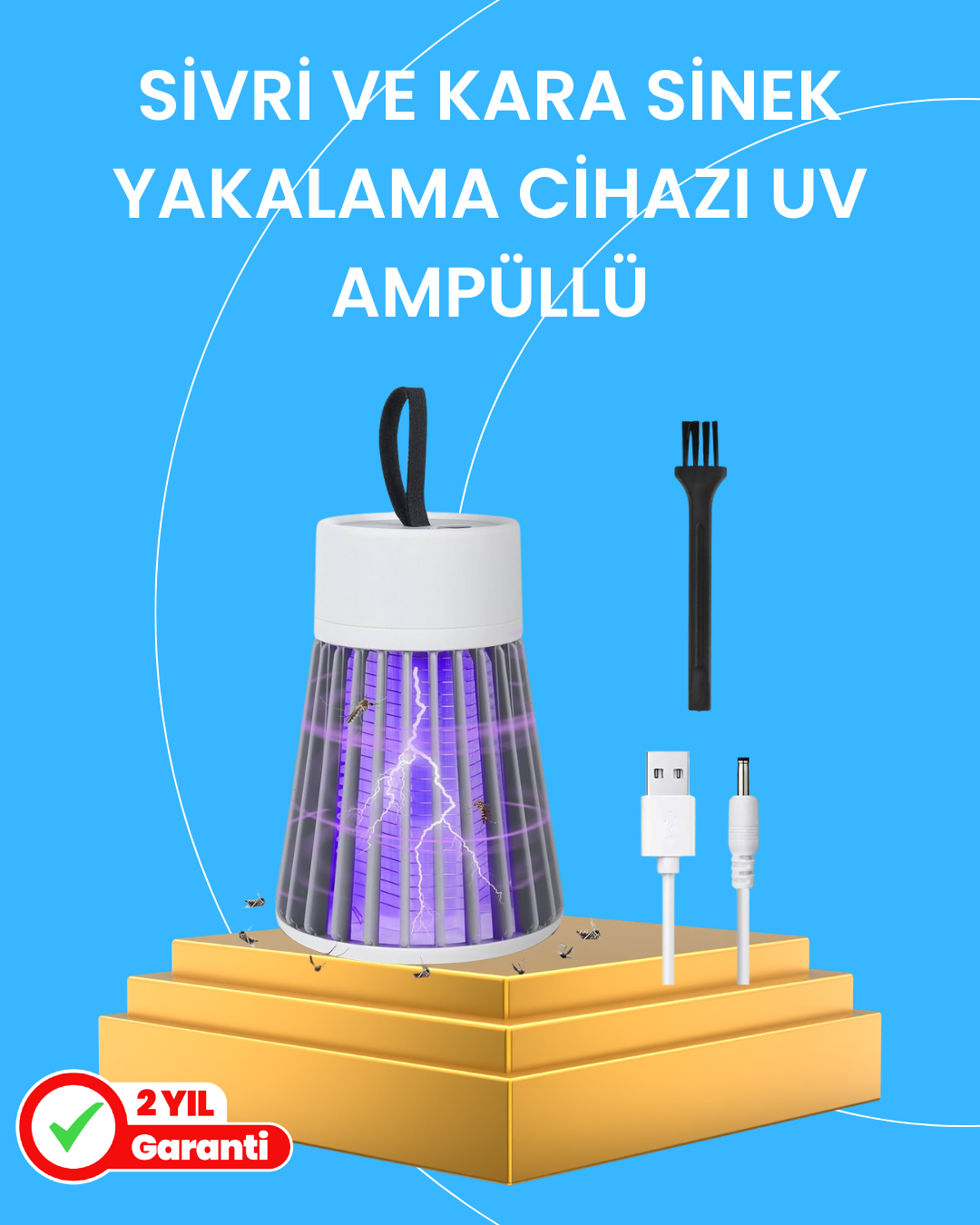 Çocuk ve Evcil Hayvan Dostu Sivrisinek Yakalama Lambası - Bayi Depom Çocuk ve Evcil Hayvan Dostu Sivrisinek Yakalama Lambası - Bayi Depom