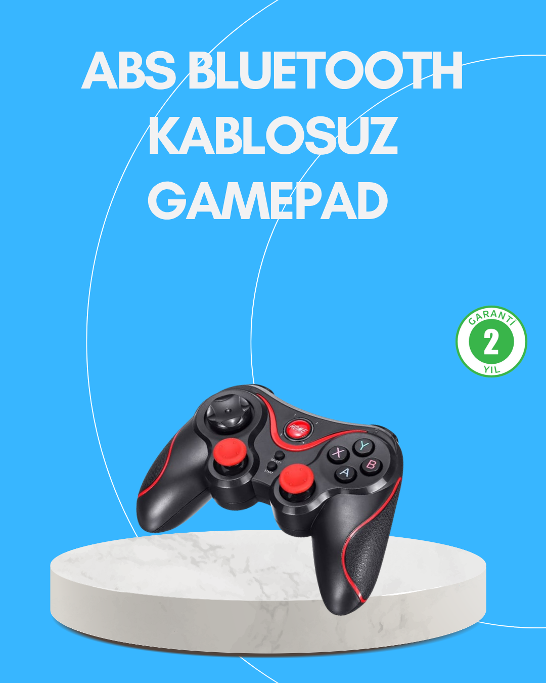 Uzun Pil Ömürlü Kablosuz Oyun Kumandası PC Telefon Tablet İçin - Bayi Depom Uzun Pil Ömürlü Kablosuz Oyun Kumandası PC Telefon Tablet İçin - Bayi Depom