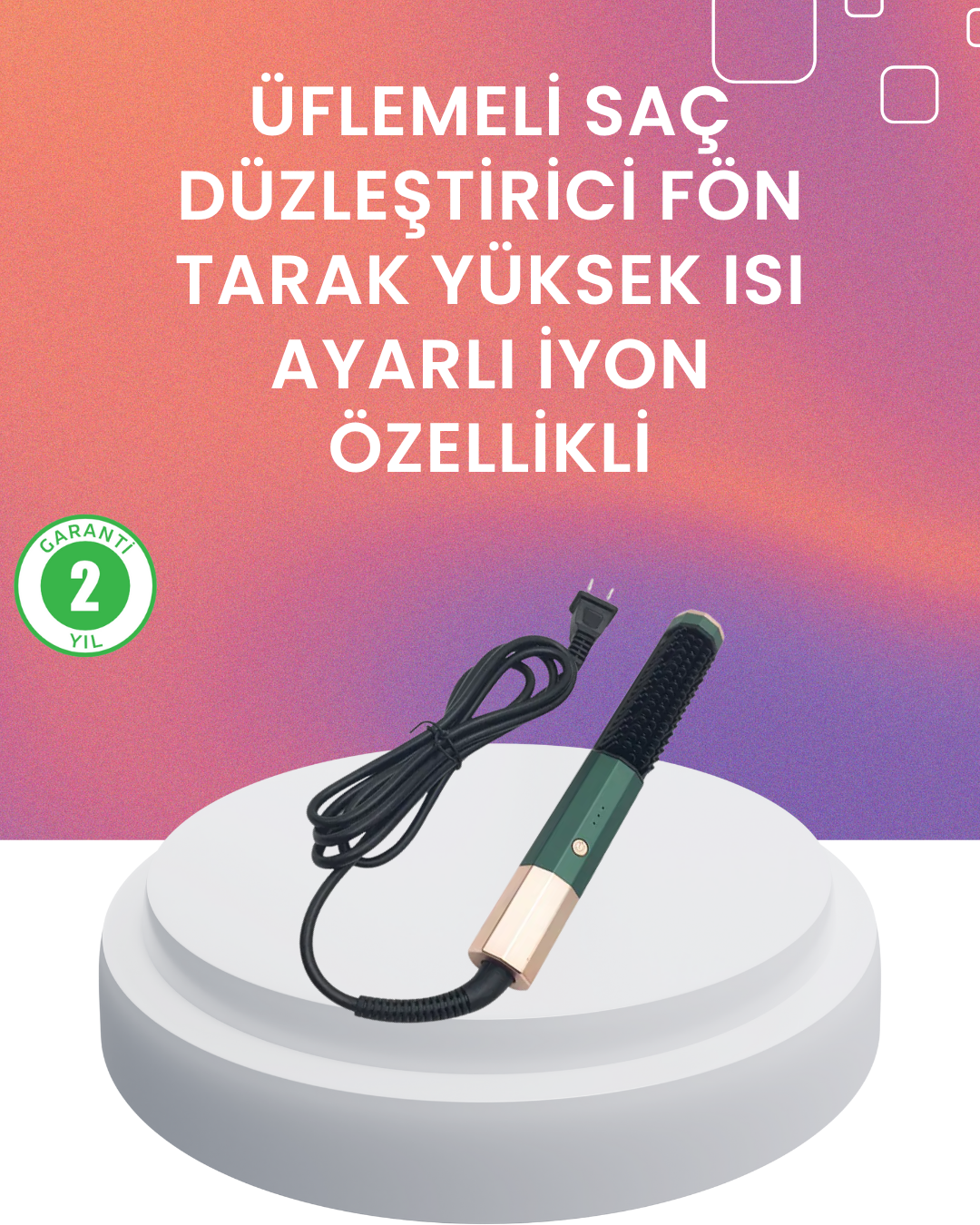 Termal Koruma Sistemli Çok Fonksiyonlu Saç Şekillendirme Cihazı - Bayi Depom Termal Koruma Sistemli Çok Fonksiyonlu Saç Şekillendirme Cihazı - Bayi Depom