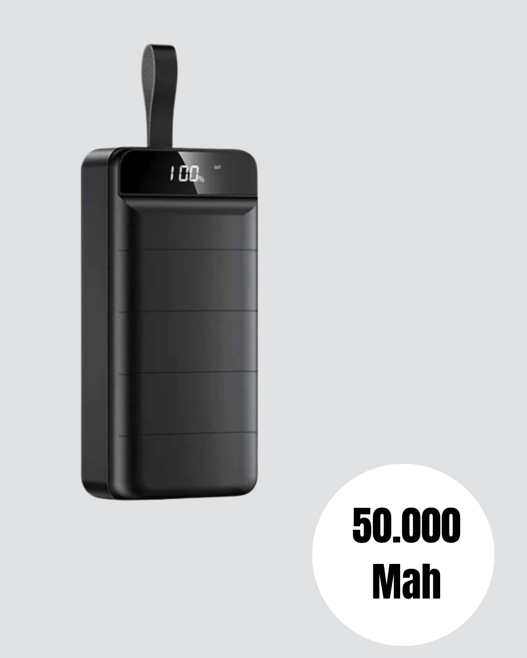 50.000 mAh Kapasiteli Powerbank – Hızlı Şarj Destekli, 4 USB Portlu, LED Işıklı Taşınabilir Enerji Deposu - Bayi Depom 50.000 mAh Kapasiteli Powerbank – Hızlı Şarj Destekli, 4 USB Portlu, LED Işıklı Taşınabilir Enerji Deposu - Bayi Depom