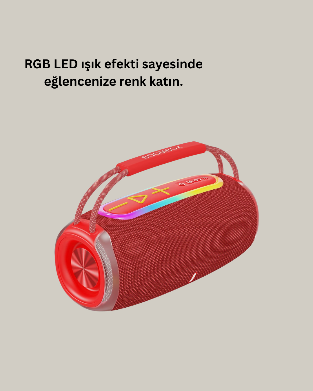 20W Güçlü Ses Çift Sürücülü RGB LED Işıklı Bluetooth 5.3 Hoparlör - Bayi Depom 20W Güçlü Ses Çift Sürücülü RGB LED Işıklı Bluetooth 5.3 Hoparlör - Bayi Depom
