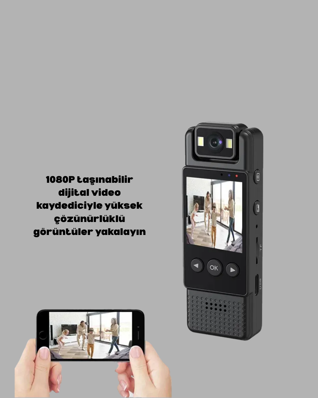 128GB Destekli Hareket Algılamalı Mini Kamera - Bayi Depom 128GB Destekli Hareket Algılamalı Mini Kamera - Bayi Depom