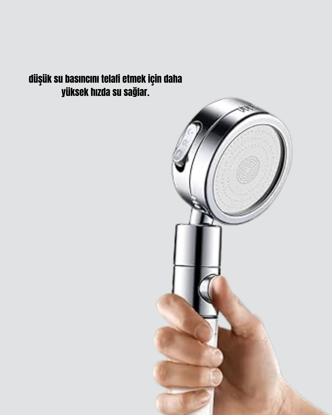 360° Ayarlanabilir Çok Fonksiyonlu Duş Başlığı - Bayi Depom