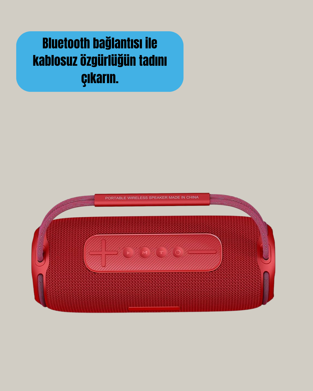 20W Kablosuz Bluetooth Hoparlör RGB Işık Efektli USB/SD/AUX Destekli - Bayi Depom