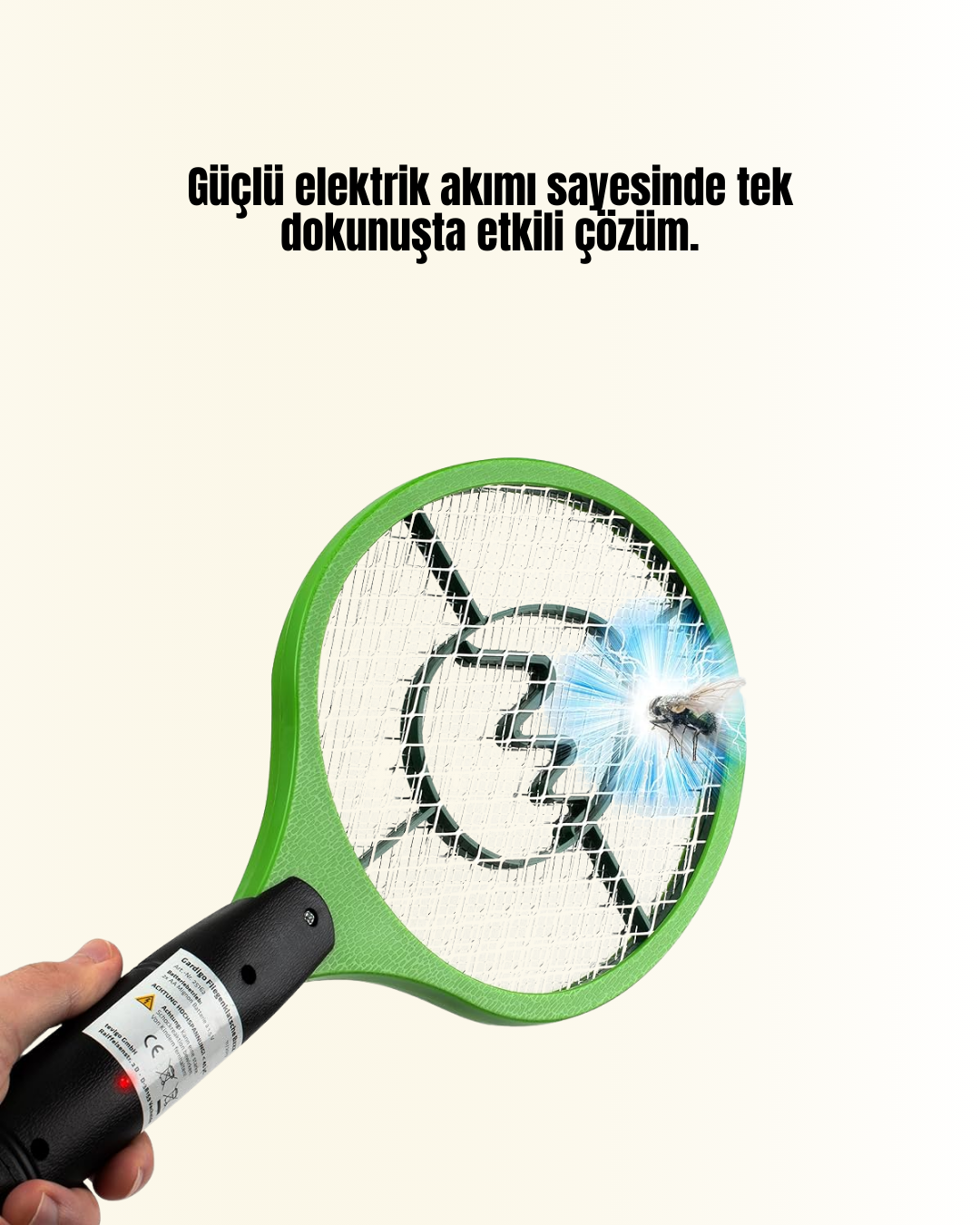 Elektrikli Sinek Raketi | Yüksek Voltajlı, Güvenli ve Taşınabilir - Bayi Depom Elektrikli Sinek Raketi | Yüksek Voltajlı, Güvenli ve Taşınabilir - Bayi Depom