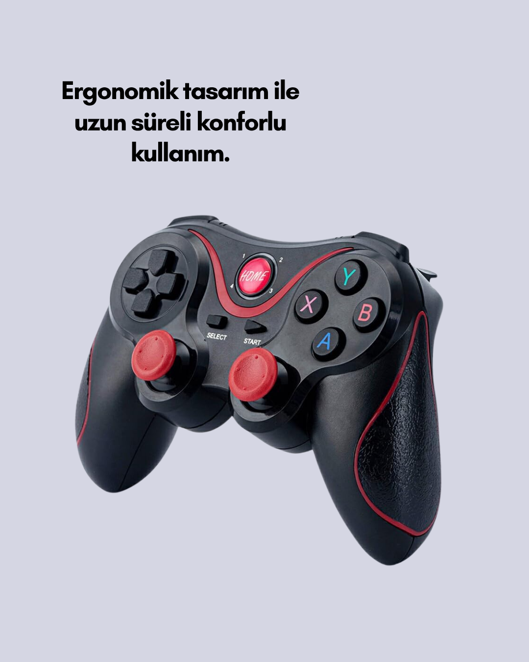 Ergonomik Tasarımlı Kablosuz Bluetooth Gamepad Titreşimli - Bayi Depom Ergonomik Tasarımlı Kablosuz Bluetooth Gamepad Titreşimli - Bayi Depom