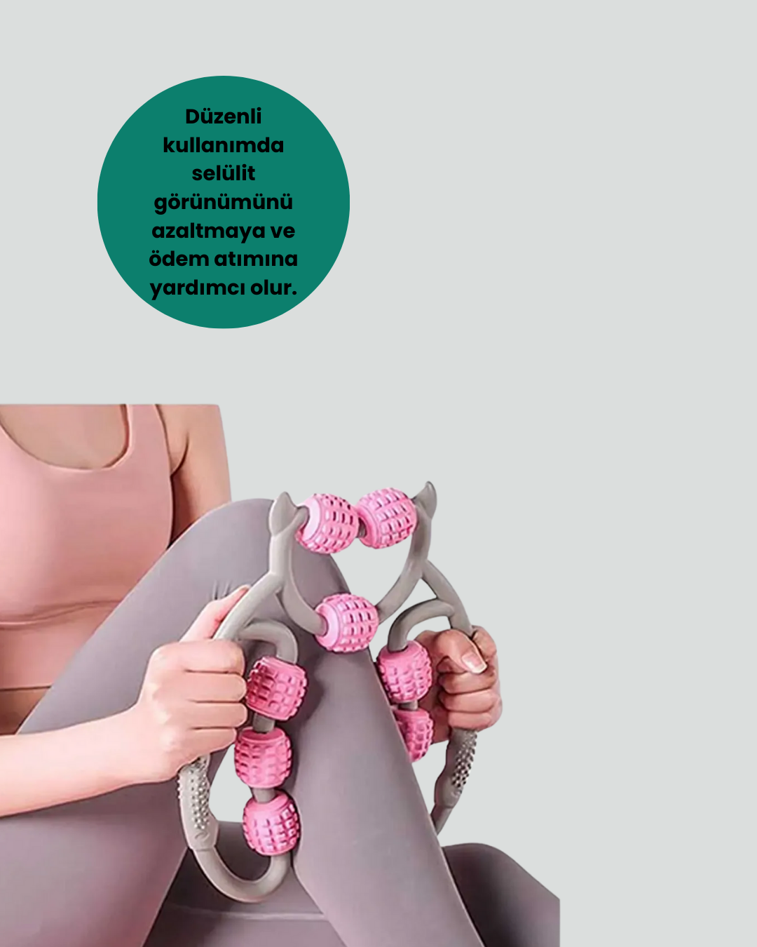Ergonomik Kas Gevşetici Masaj Halkası Taşınabilir - Bayi Depom