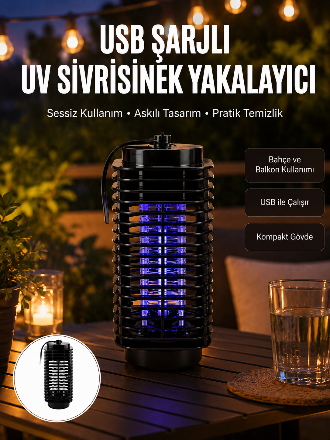 Çevre Dostu Elektrikli Sivrisinek Öldürücü Lamba – 50m² Etki Alanı Yeni Nesil - Bayi Depom Çevre Dostu Elektrikli Sivrisinek Öldürücü Lamba – 50m² Etki Alanı Yeni Nesil - Bayi Depom