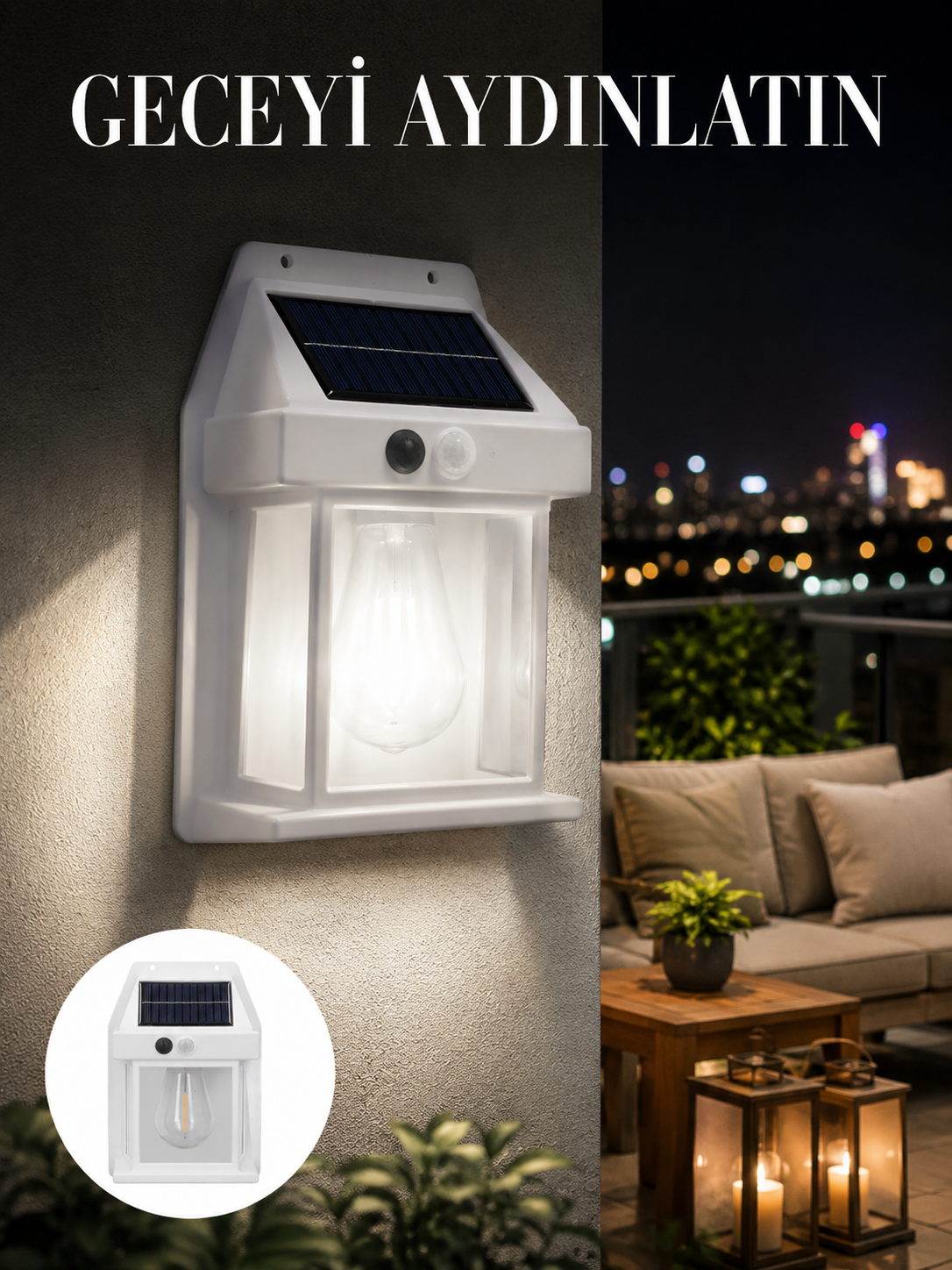 1800 mAh Pilli Solar Duvar Aydınlatma Yeni Nesil - Bayi Depom 1800 mAh Pilli Solar Duvar Aydınlatma Yeni Nesil - Bayi Depom