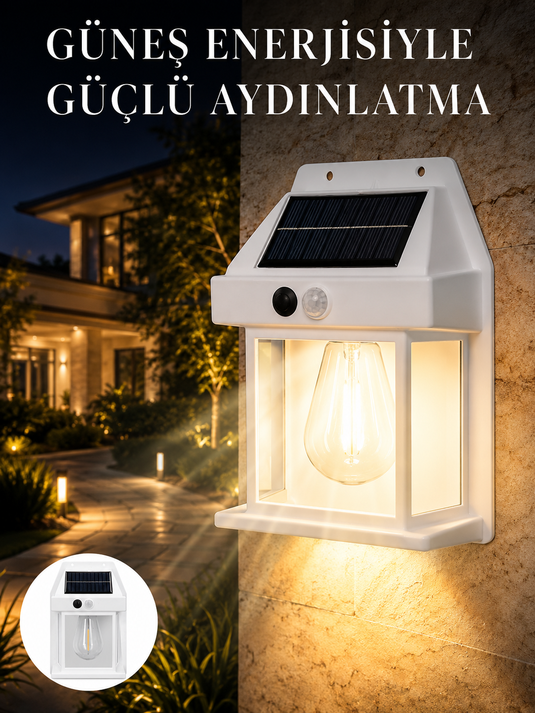 Sensörlü Solar Led Dış Duvar Aydınlatma Yeni Nesil - Bayi Depom Sensörlü Solar Led Dış Duvar Aydınlatma Yeni Nesil - Bayi Depom