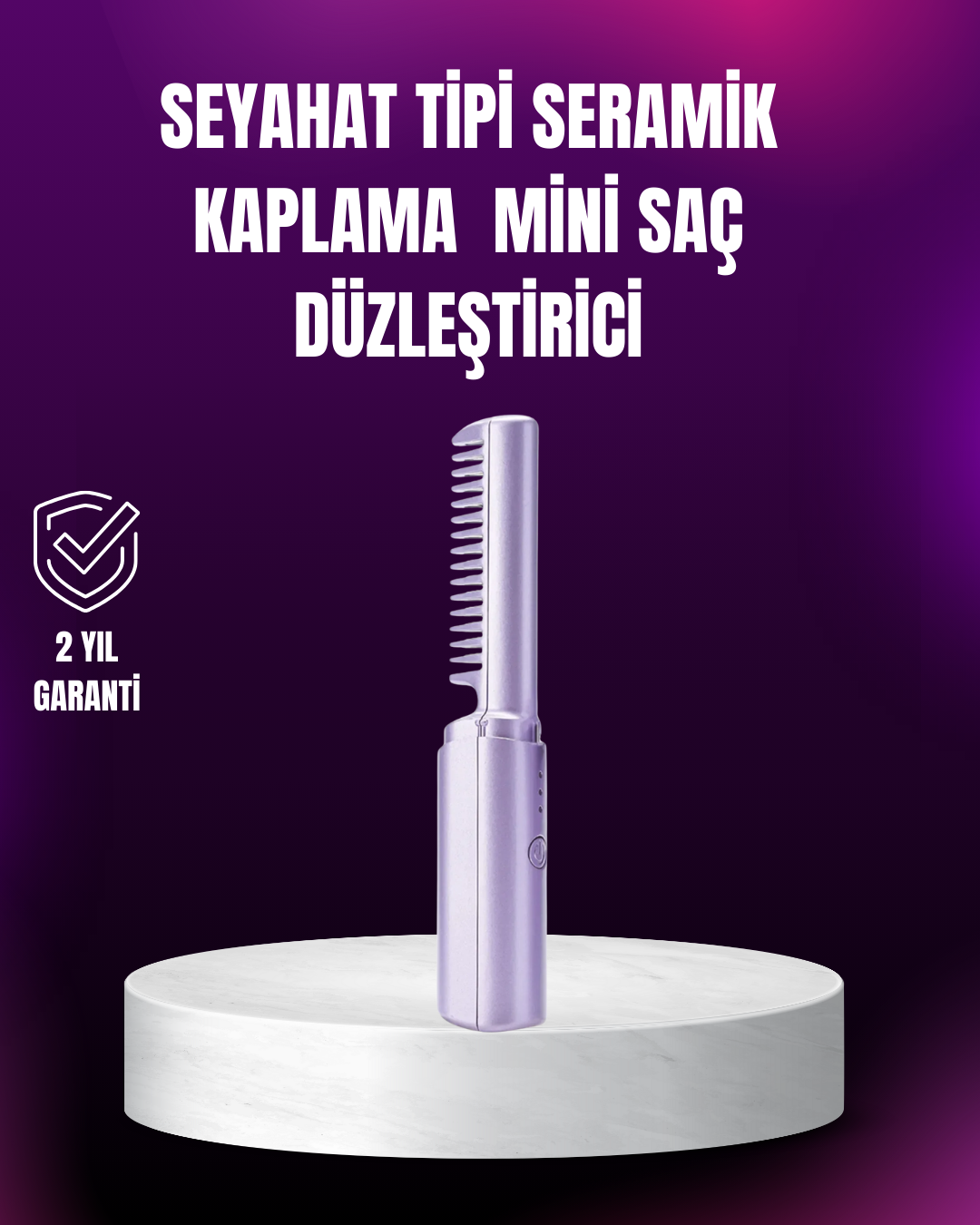 Kablosuz USB Şarjlı Saç Düzleştirici Tarak – Seyahat Boy - Bayi Depom Kablosuz USB Şarjlı Saç Düzleştirici Tarak – Seyahat Boy - Bayi Depom