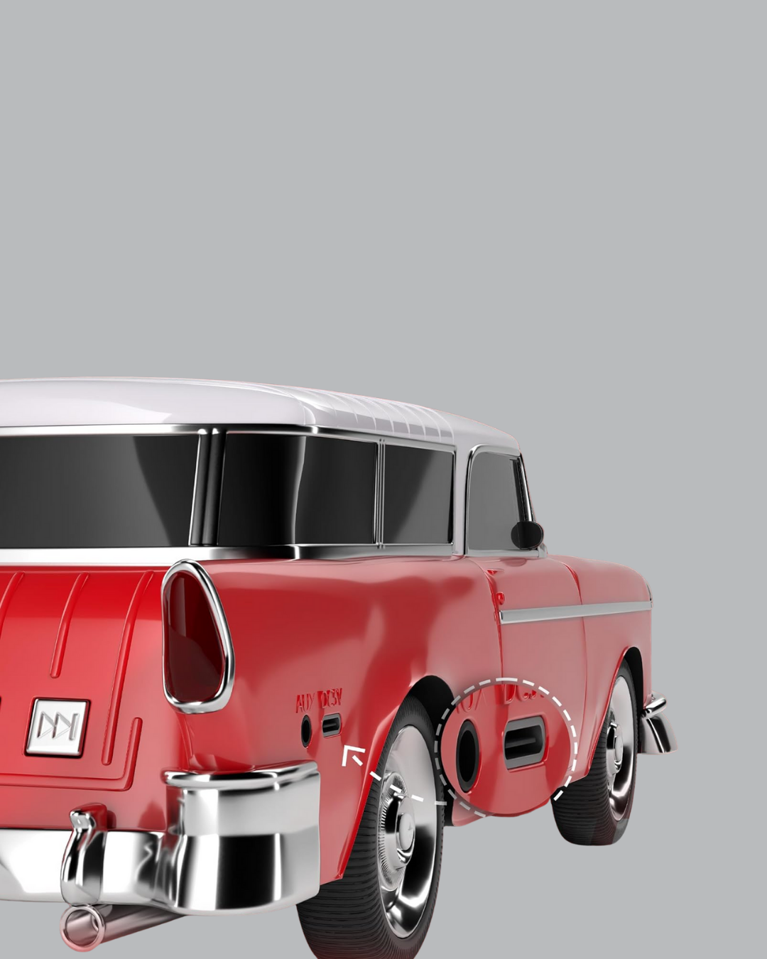 Retro Araba Şekilli Kablosuz Bluetooth Hoparlör - Bayi Depom Retro Araba Şekilli Kablosuz Bluetooth Hoparlör - Bayi Depom
