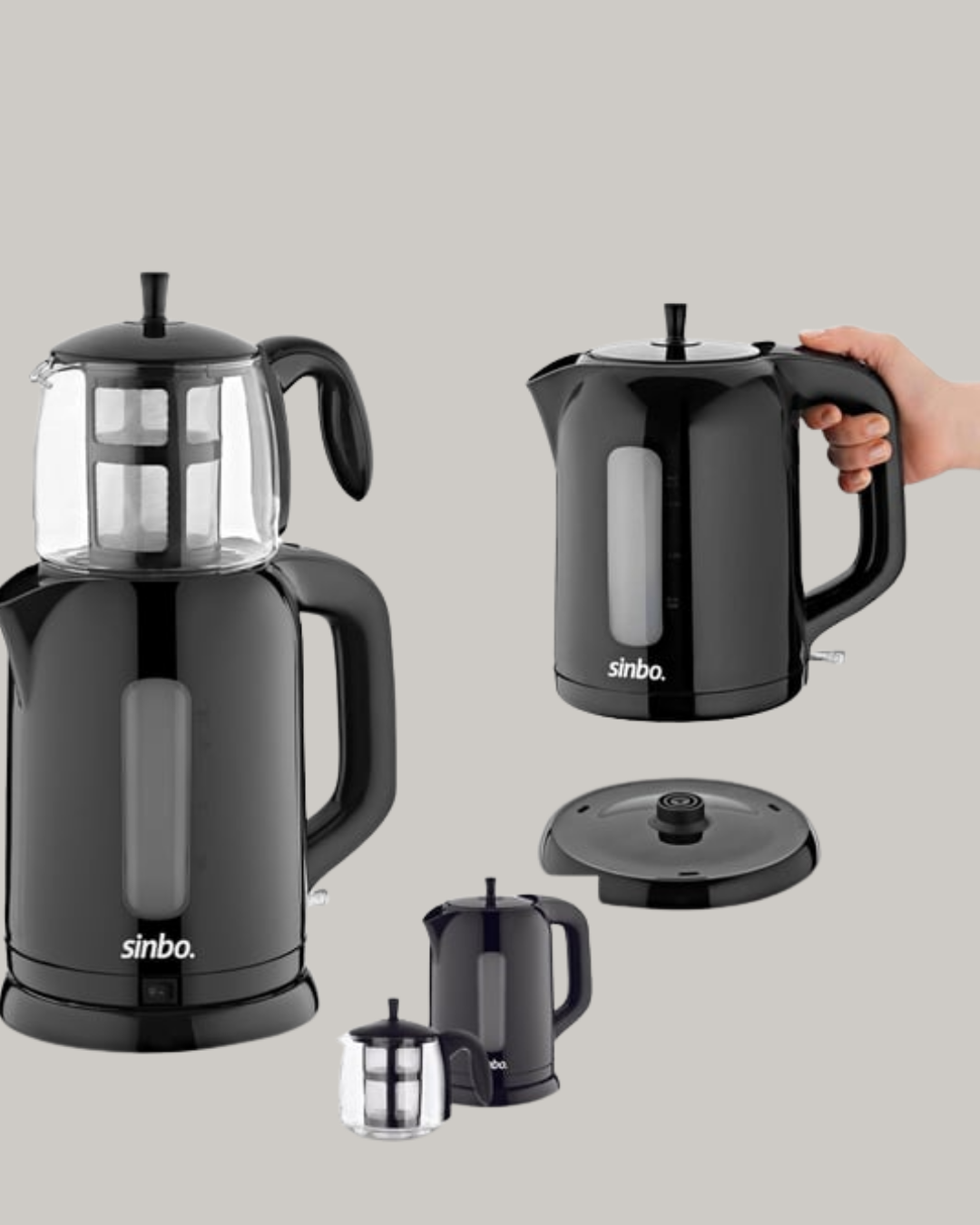 0,9 L Cam Demlik ve 1,7 L Su Haznesi ile Çay Keyfi Yeni Nesil - Bayi Depom 0,9 L Cam Demlik ve 1,7 L Su Haznesi ile Çay Keyfi Yeni Nesil - Bayi Depom