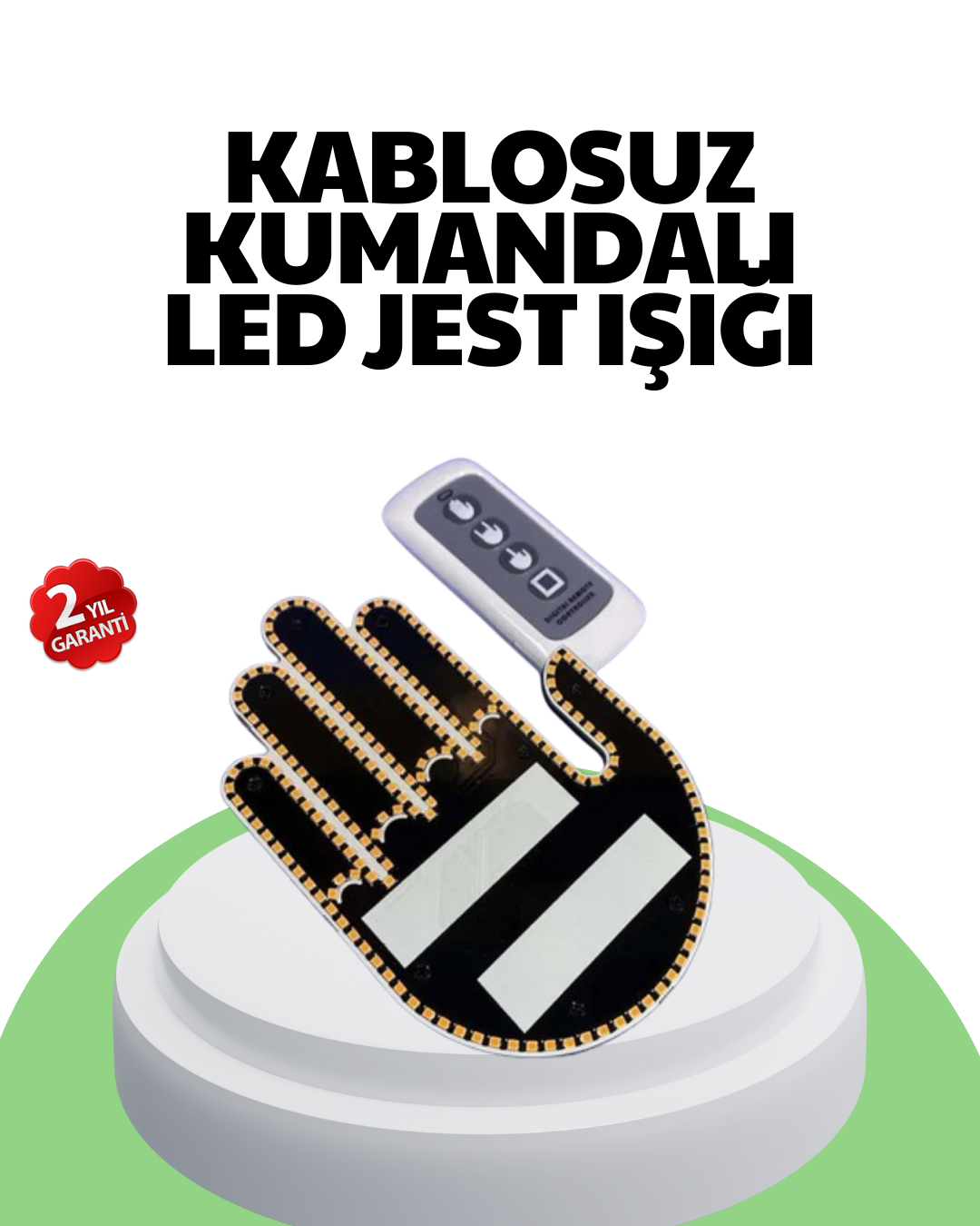 203 LED’li Yüksek Görünürlüklü Jest Işığı - Bayi Depom