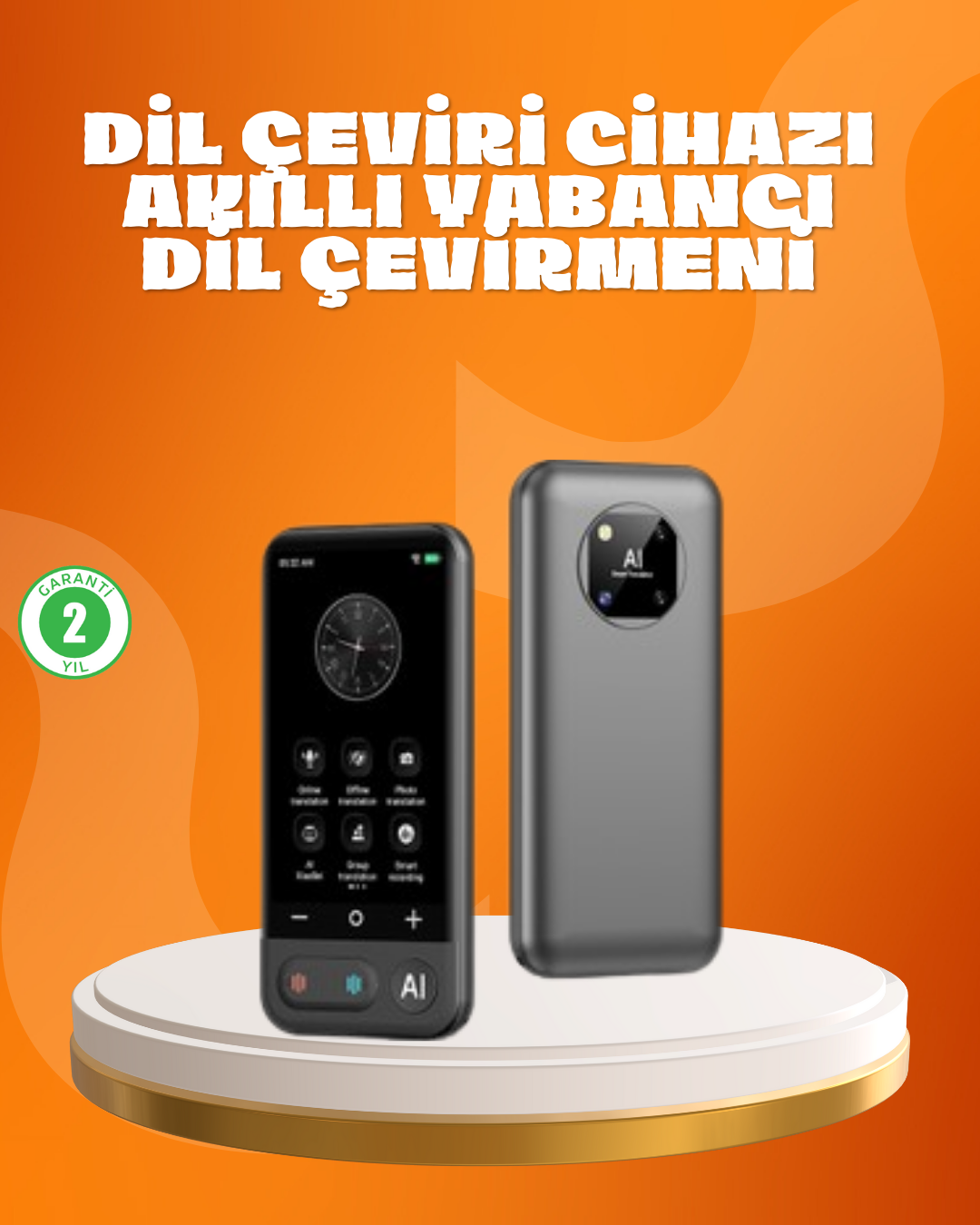 Seyahat ve İş İçin Çok Dilli Taşınabilir Çeviri Makinesi - Bayi Depom Seyahat ve İş İçin Çok Dilli Taşınabilir Çeviri Makinesi - Bayi Depom