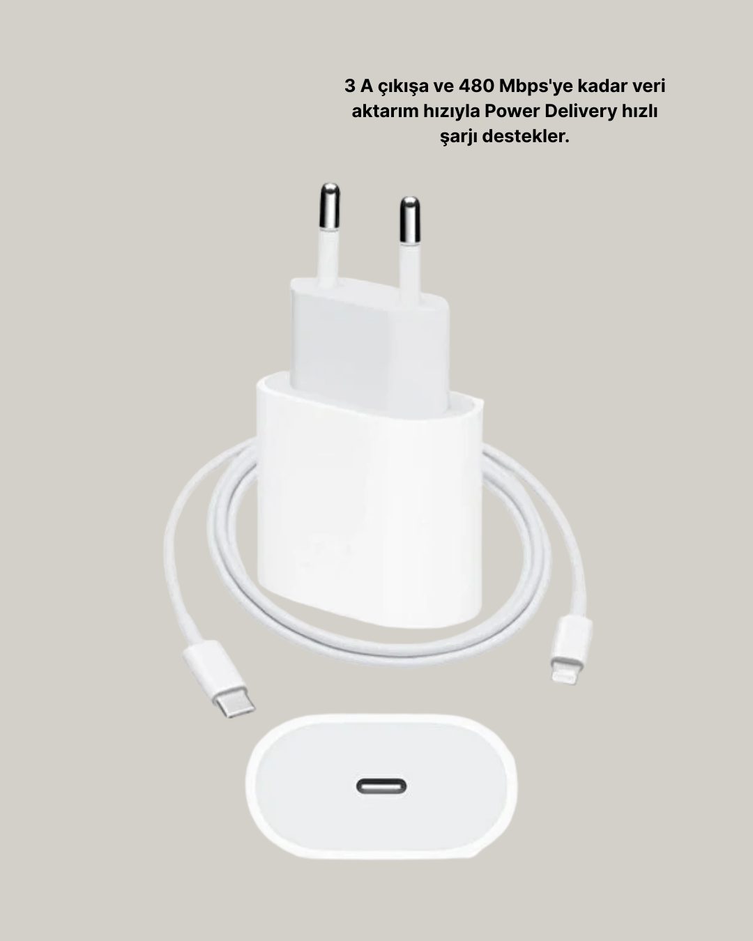 Yeni Nesil 20W USB-C Hızlı Şarj Cihazı iOS Tam Uyumlu - Bayi Depom Yeni Nesil 20W USB-C Hızlı Şarj Cihazı iOS Tam Uyumlu - Bayi Depom