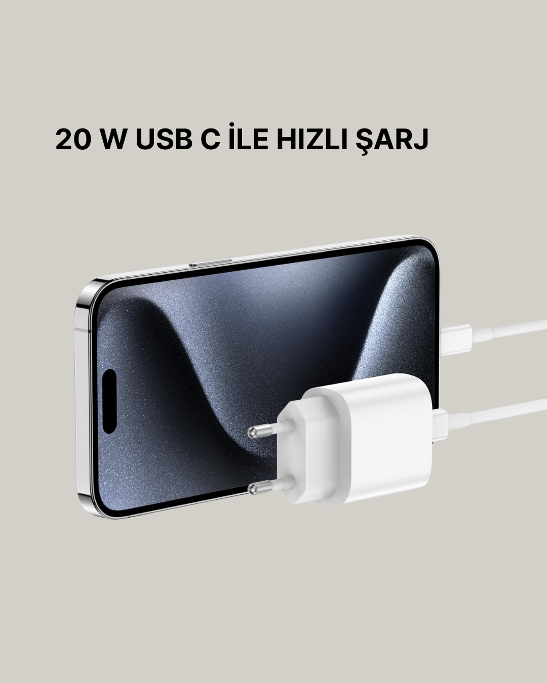 Yeni Nesil 20W USB-C Hızlı Şarj Cihazı iOS Tam Uyumlu - Bayi Depom Yeni Nesil 20W USB-C Hızlı Şarj Cihazı iOS Tam Uyumlu - Bayi Depom