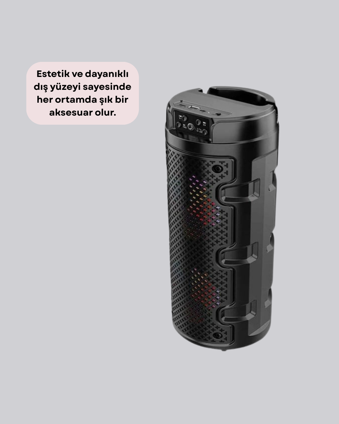 Uzun Pil Ömrü Sunan Kablosuz Bluetooth Hoparlör - Bayi Depom