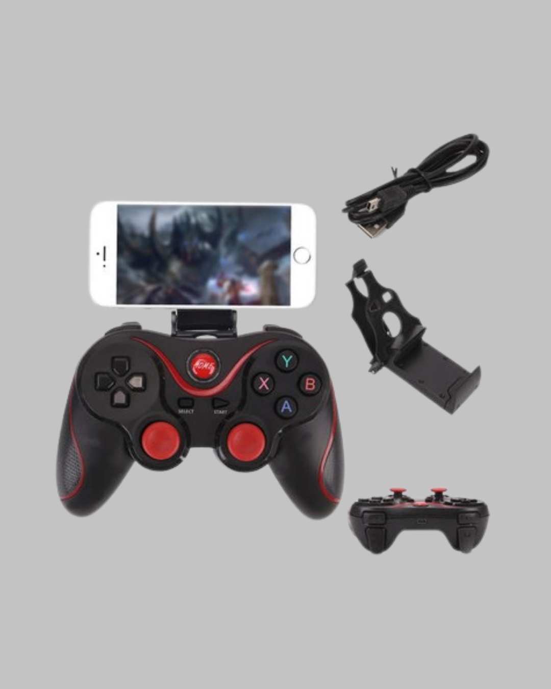 Ergonomik Tasarımlı Şarjlı Kablosuz Gamepad - Bayi Depom Ergonomik Tasarımlı Şarjlı Kablosuz Gamepad - Bayi Depom