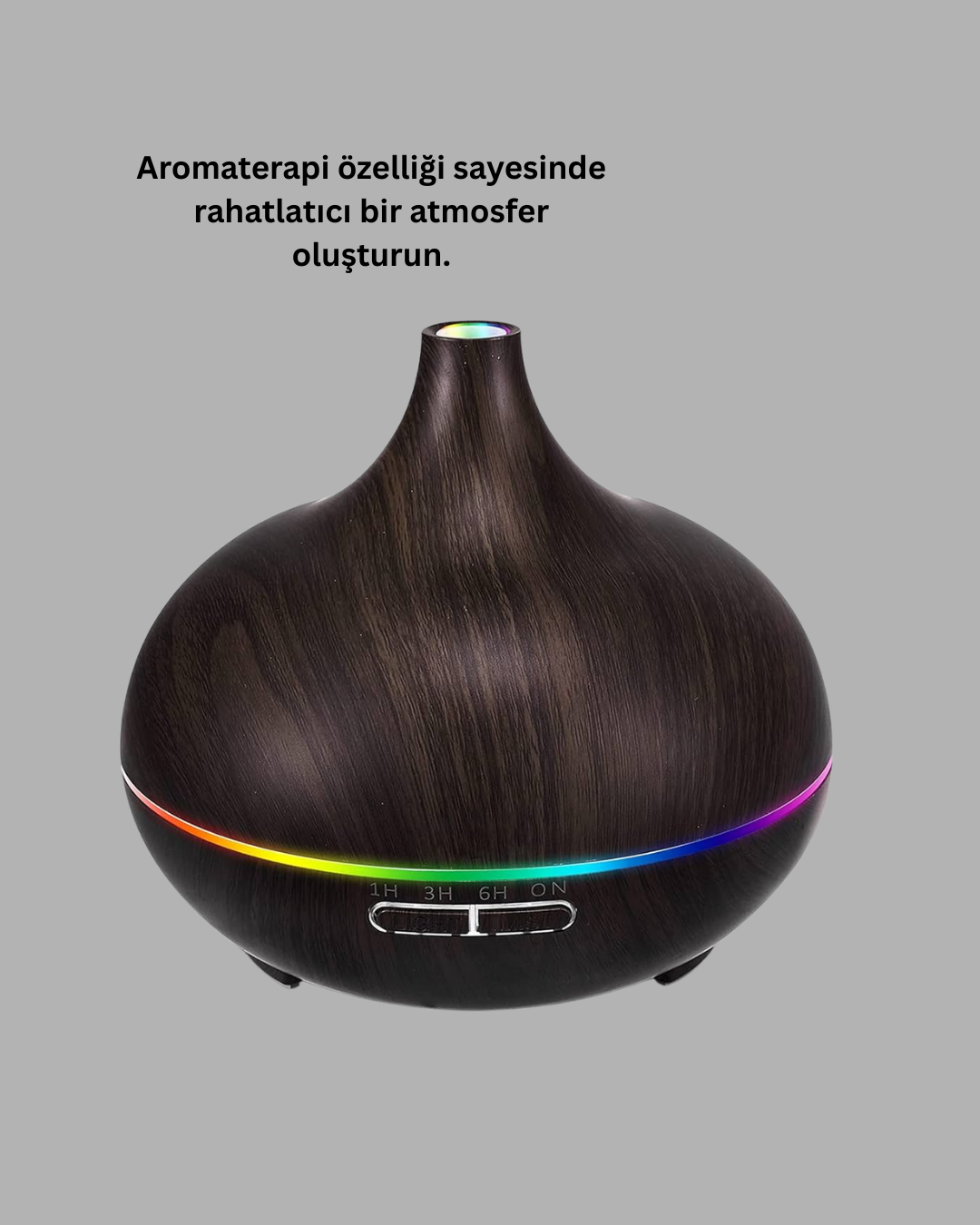 550ML Ultrasonik Hava Nemlendirici ve Aromaterapi Difüzörü - Bayi Depom 550ML Ultrasonik Hava Nemlendirici ve Aromaterapi Difüzörü - Bayi Depom