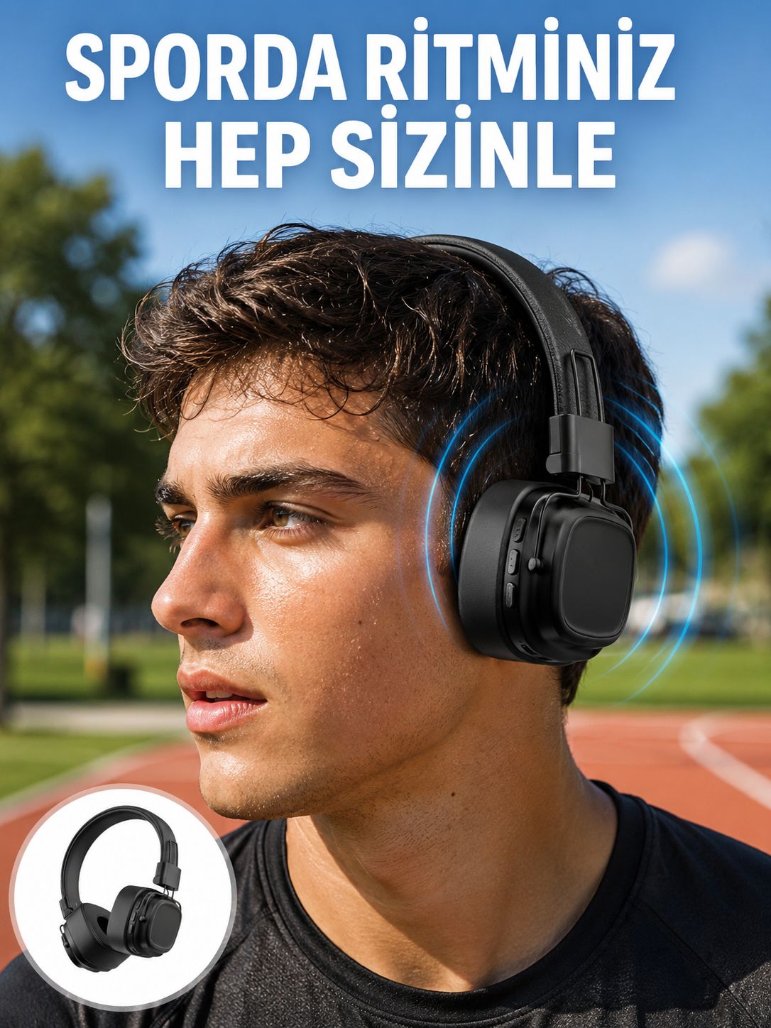 Katlanabilir Tasarımlı Taşınabilir Kablosuz Müzik Kulaklığı Yeni Nesil - Bayi Depom Katlanabilir Tasarımlı Taşınabilir Kablosuz Müzik Kulaklığı Yeni Nesil - Bayi Depom
