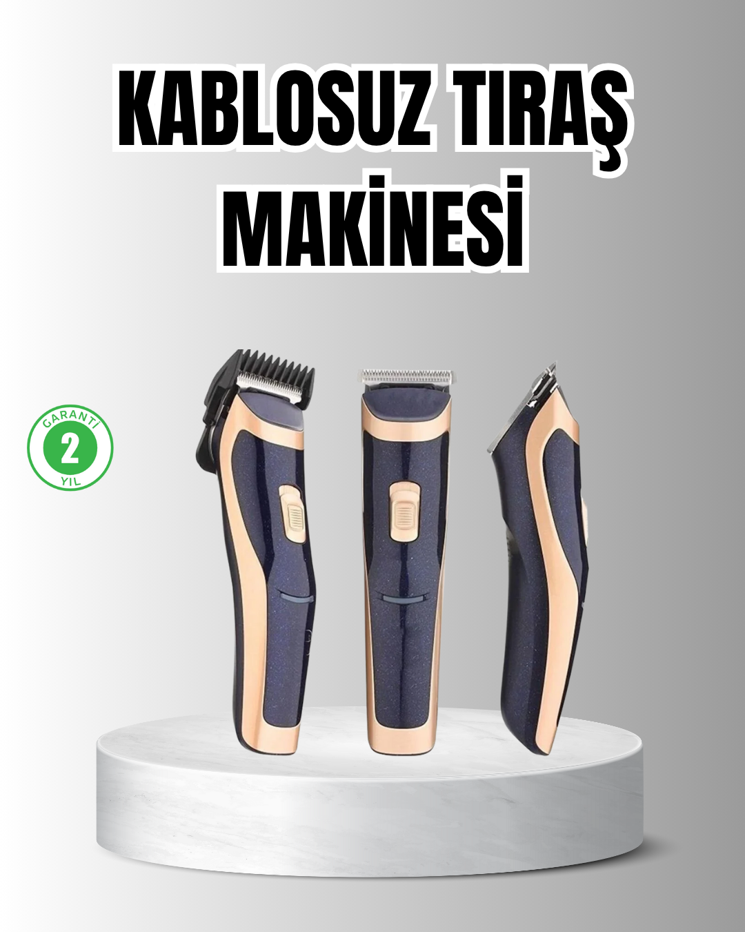 Unisex Şarjlı Saç ve Sakal Tıraş Makinesi – Ayarlanabilir Tarak Başlıkları, Sessiz Motor - Bayi Depom Unisex Şarjlı Saç ve Sakal Tıraş Makinesi – Ayarlanabilir Tarak Başlıkları, Sessiz Motor - Bayi Depom