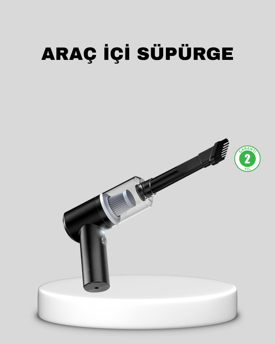 Mini Şarjlı Araç Süpürgesi – 120W Güçlü Motor, 5500PA Vakum Emiş, Yıkanabilir Filtre - Bayi Depom Mini Şarjlı Araç Süpürgesi – 120W Güçlü Motor, 5500PA Vakum Emiş, Yıkanabilir Filtre - Bayi Depom