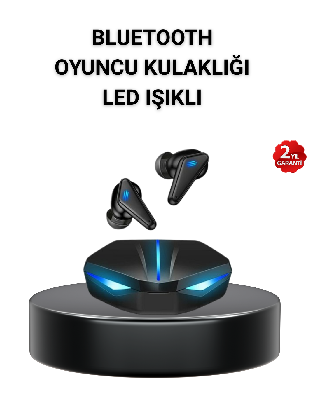 Bluetooth 5.0 Oyun ve Müzik Kulaklığı – 3D Ses Kalitesi - Bayi Depom