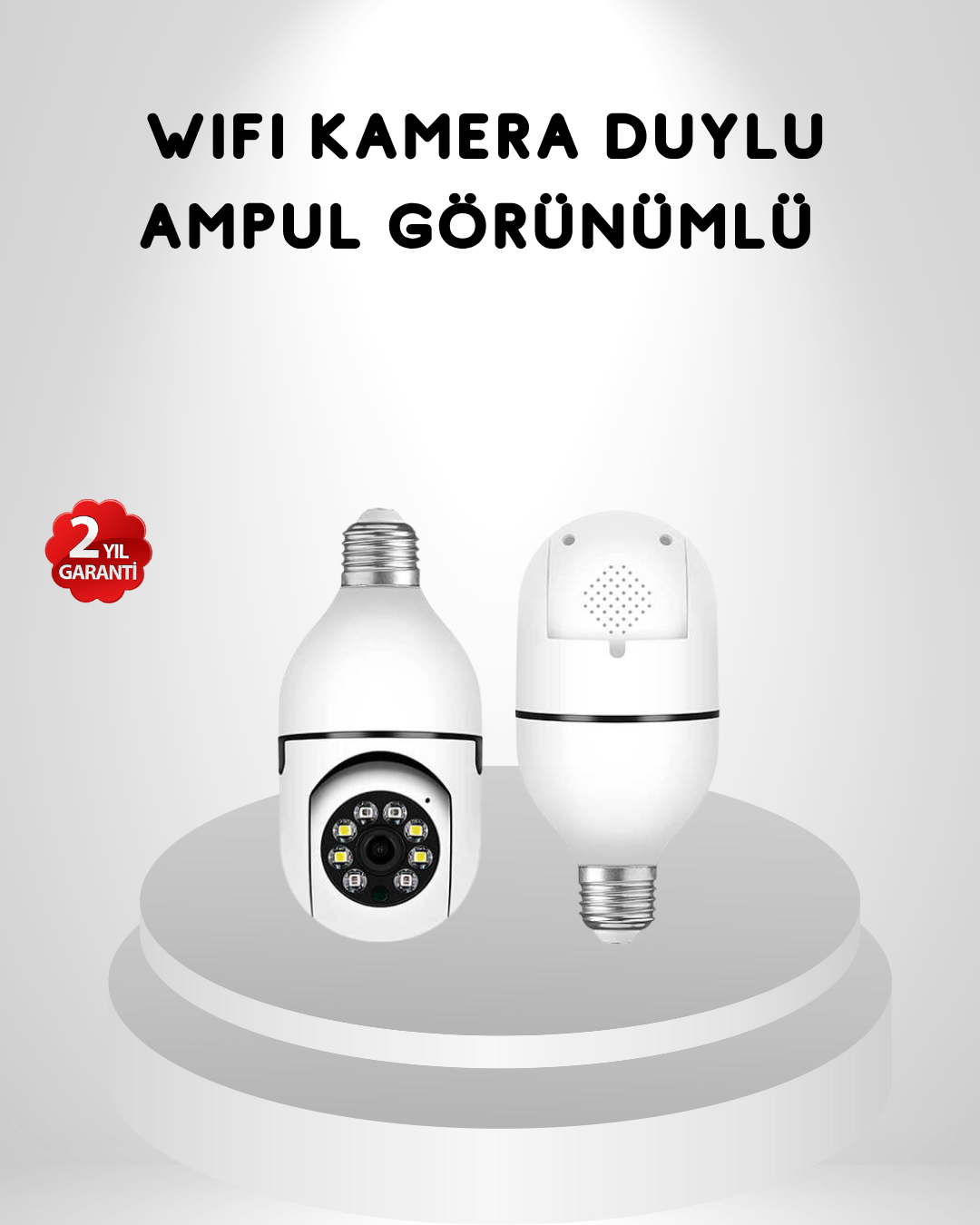 Akıllı Duylu 360° Güvenlik Kamerası – PTZ Özellikli, Uzaktan Kontrollü Akıllı Kamera - Bayi Depom Akıllı Duylu 360° Güvenlik Kamerası – PTZ Özellikli, Uzaktan Kontrollü Akıllı Kamera - Bayi Depom