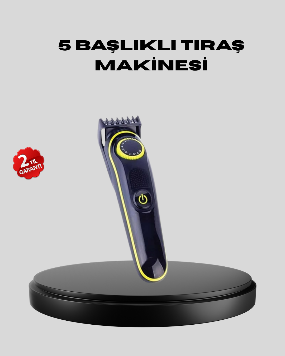 5 Başlıklı Şarjlı Tıraş Makinesi – Saç, Sakal, Burun ve Vücut İçin Çok Fonksiyonlu Bakım Seti - Bayi Depom 5 Başlıklı Şarjlı Tıraş Makinesi – Saç, Sakal, Burun ve Vücut İçin Çok Fonksiyonlu Bakım Seti - Bayi Depom