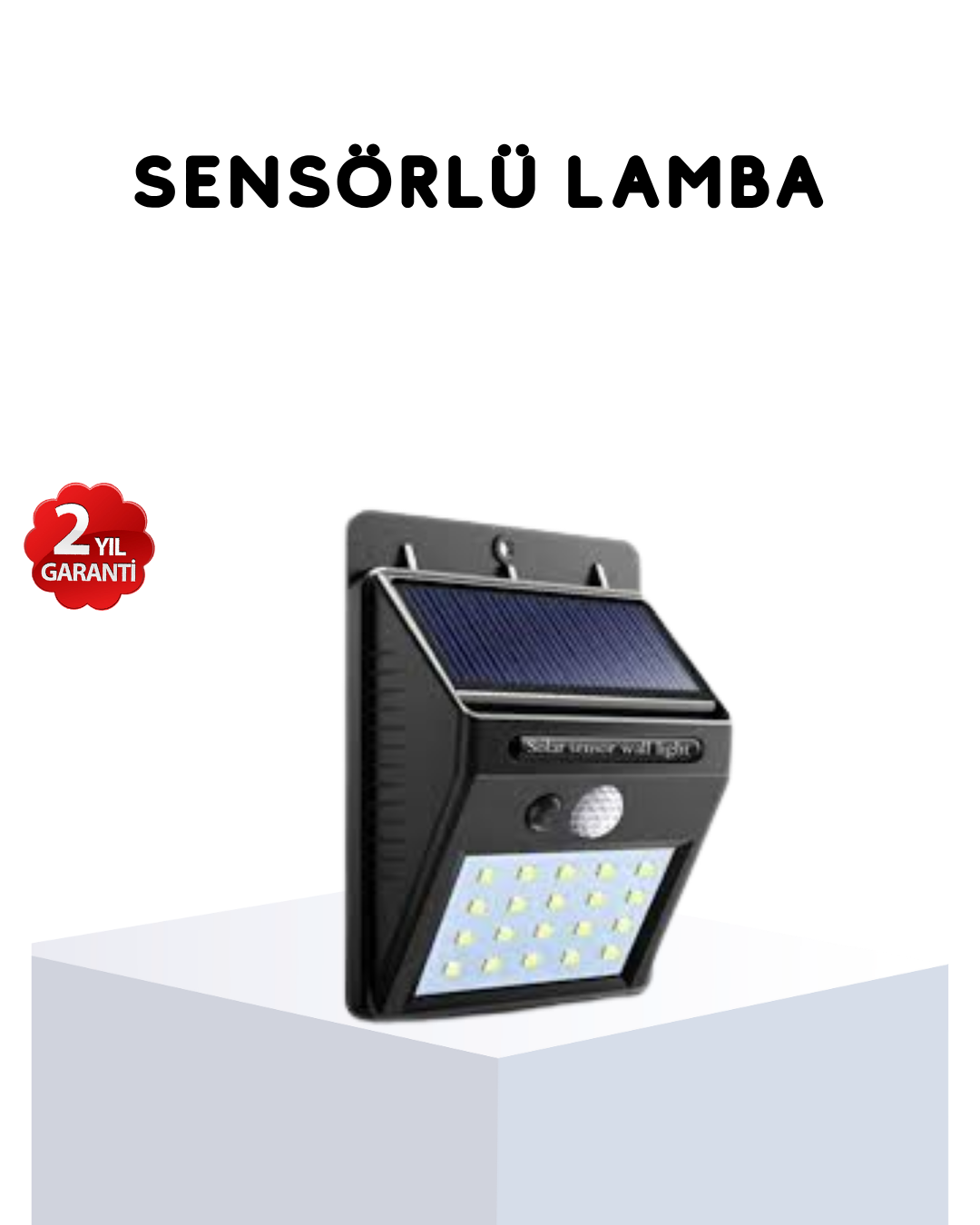 Solar Güneş Enerjili Hareket Sensörlü 4 Taraflı Bahçe Lambası – IP65 Su Geçirmez, 100 LED - Bayi Depom Solar Güneş Enerjili Hareket Sensörlü 4 Taraflı Bahçe Lambası – IP65 Su Geçirmez, 100 LED - Bayi Depom