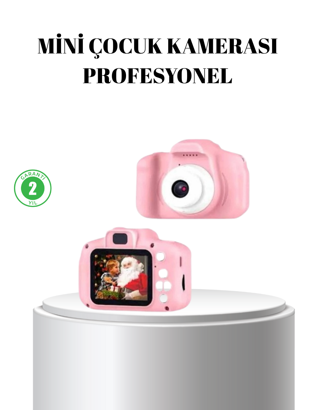 Pembe Mini 1080p HD Çocuk Kamera – 8MP, Video Kaydı,TF Kart Destekli - Bayi Depom Pembe Mini 1080p HD Çocuk Kamera – 8MP, Video Kaydı,TF Kart Destekli - Bayi Depom
