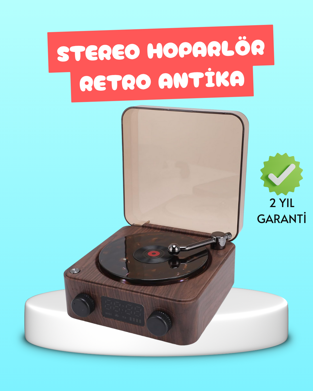 3-1 Arada Gece Lambalı Bluetooth Hoparlör – Saat Ekranlı Stereo Ses - Bayi Depom 3-1 Arada Gece Lambalı Bluetooth Hoparlör – Saat Ekranlı Stereo Ses - Bayi Depom