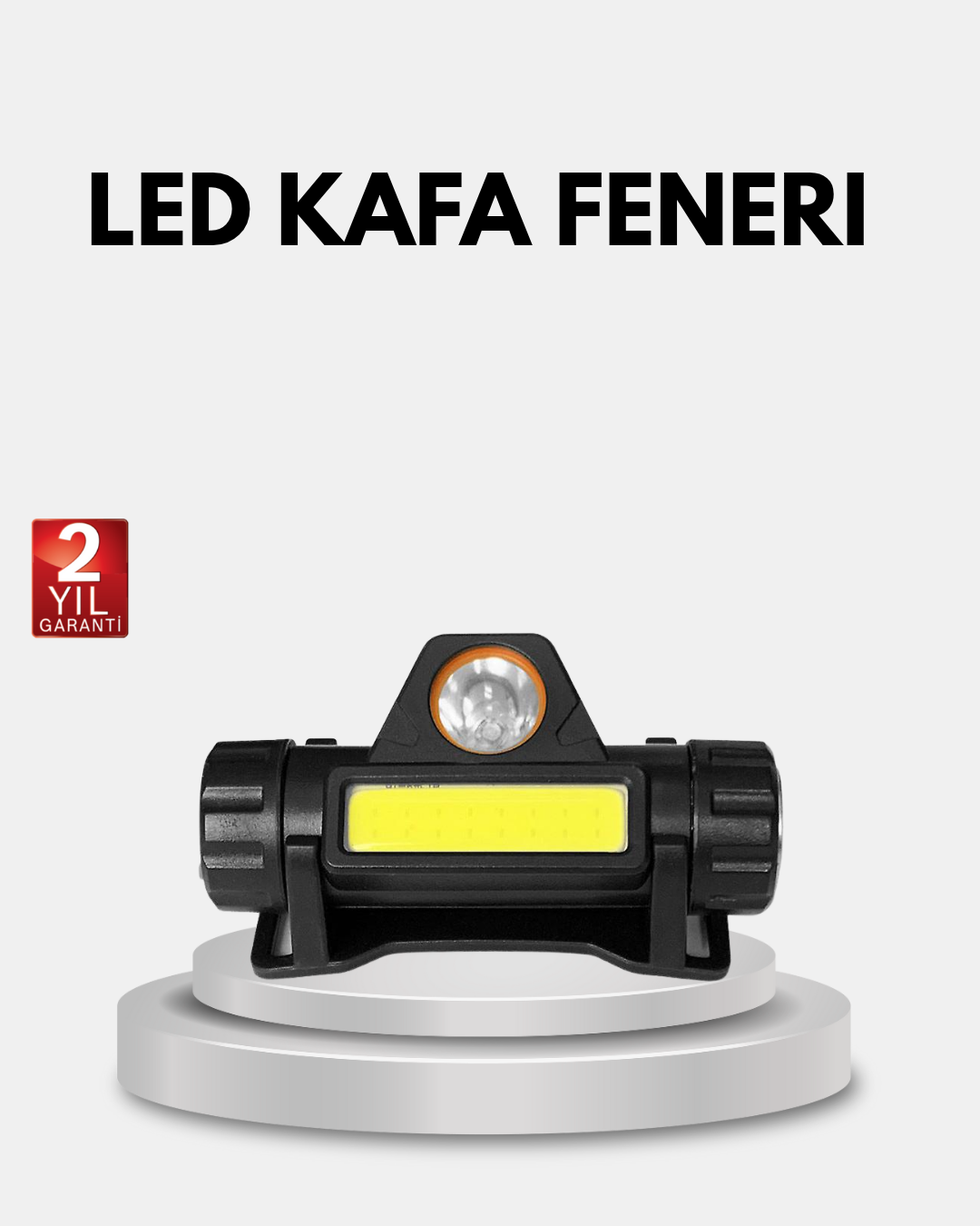 Profesyonel Şarjlı LED Kafa Lambası – Uzun Mesafe + Ortam Aydınlatması - Bayi Depom Profesyonel Şarjlı LED Kafa Lambası – Uzun Mesafe + Ortam Aydınlatması - Bayi Depom
