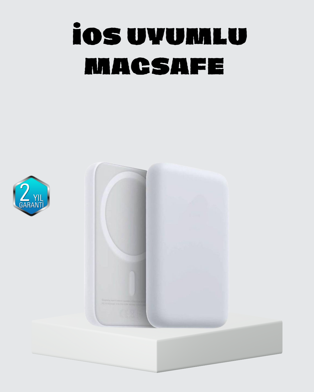MagSafe 15W Kablosuz Hızlı Şarj, Lightning Girişli Taşınabilir Batarya - Bayi Depom MagSafe 15W Kablosuz Hızlı Şarj, Lightning Girişli Taşınabilir Batarya - Bayi Depom