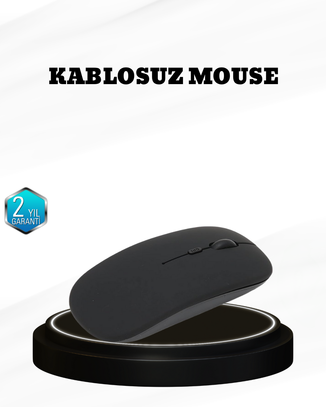 Kablosuz Oyuncu Mouse – Anlık DPI Geçişi, Gelişmiş Sensör, Hassas ve Akıcı Kontrol - Bayi Depom