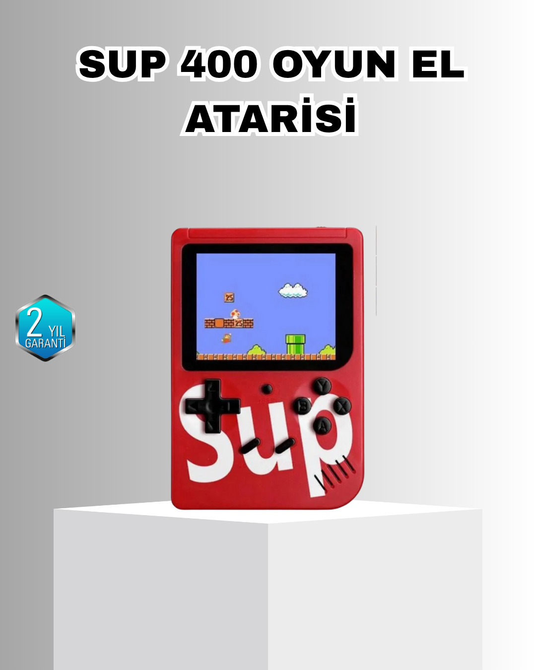 SUP Game Box El Konsolu – 500 Oyunlu, TV Bağlantılı, 5 Saat Oyun Süresi - Bayi Depom SUP Game Box El Konsolu – 500 Oyunlu, TV Bağlantılı, 5 Saat Oyun Süresi - Bayi Depom