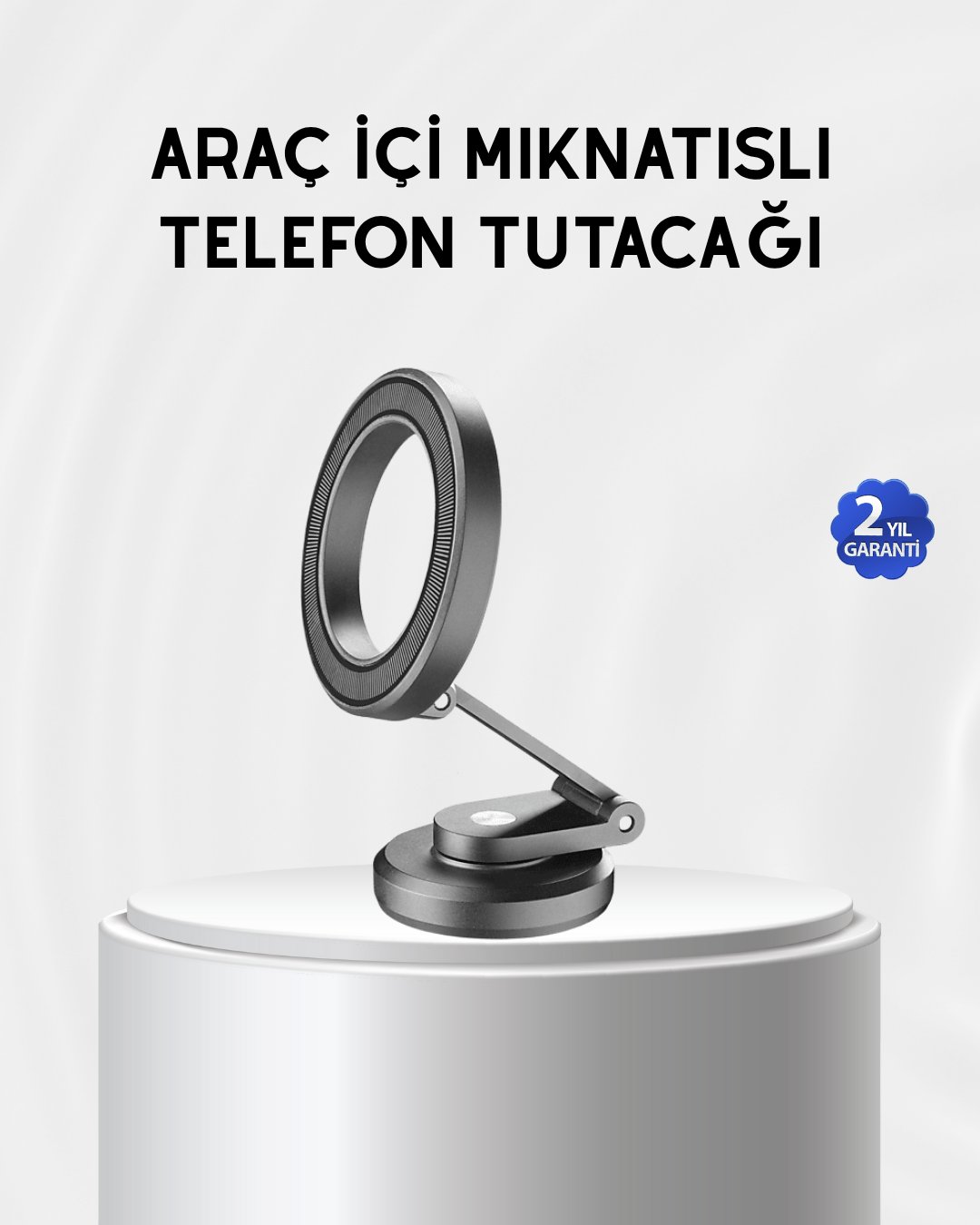 Manyetik Katlanabilir Araç Telefon Tutucu – MagSafe Uyumlu, 360° Ayarlanabilir, Güçlü Mıknatıs - Bayi Depom Manyetik Katlanabilir Araç Telefon Tutucu – MagSafe Uyumlu, 360° Ayarlanabilir, Güçlü Mıknatıs - Bayi Depom