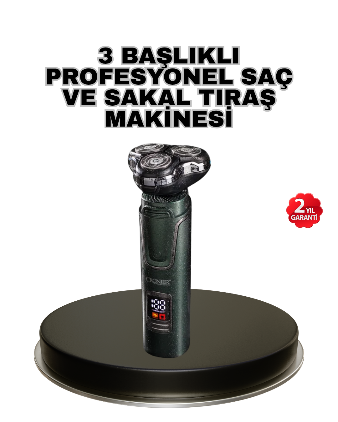 Kablosuz Profesyonel Erkek Bakım Seti – 3 Başlıklı, 3D Akıllı Kesim, Taşınabilir - Bayi Depom Kablosuz Profesyonel Erkek Bakım Seti – 3 Başlıklı, 3D Akıllı Kesim, Taşınabilir - Bayi Depom