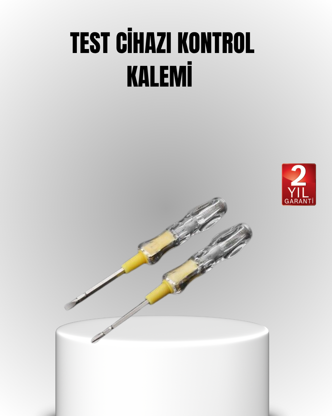 Neon Işıklı Elektrik Kontrol Kalemi - Bayi Depom