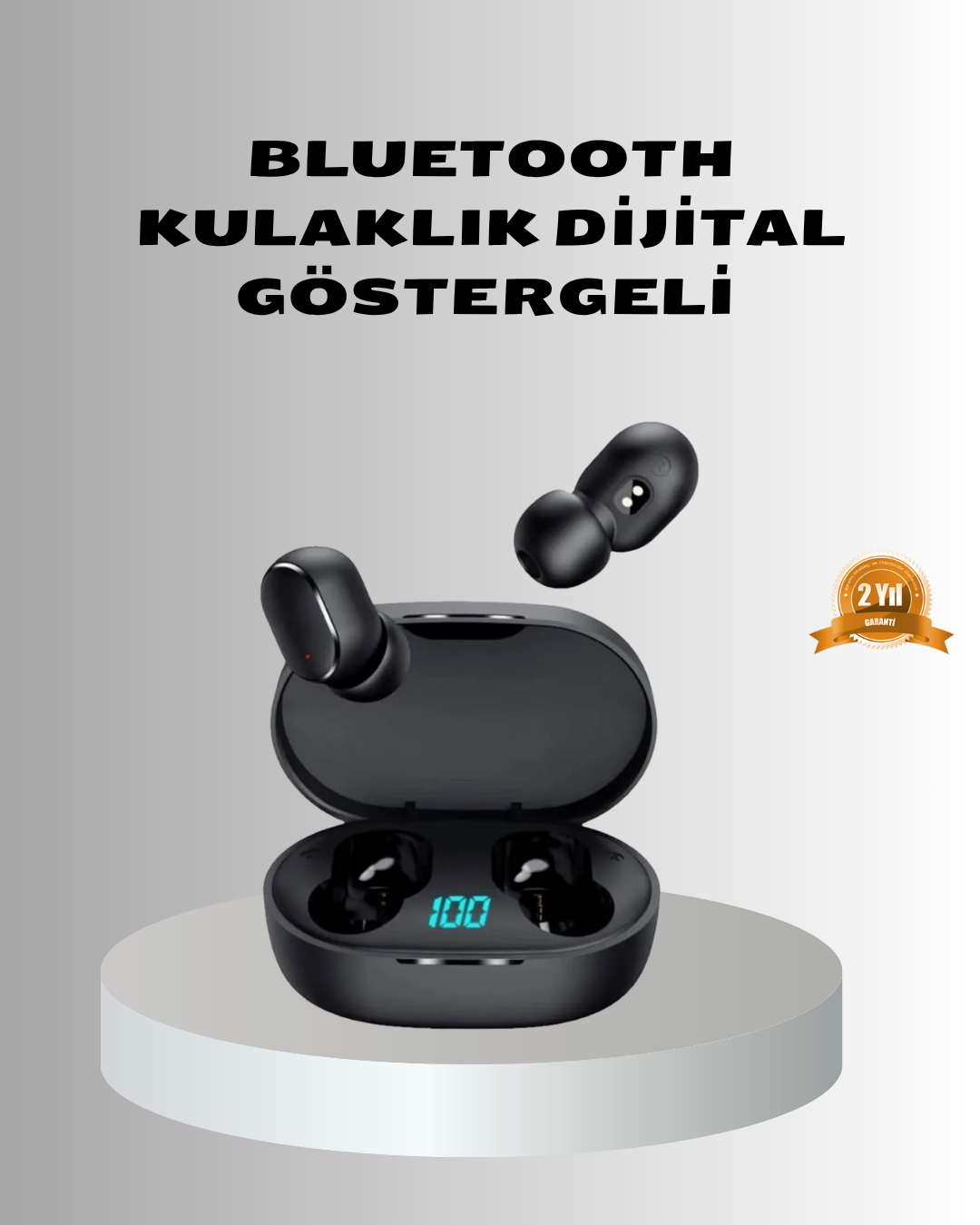 Bluetooth Kulaklık – Gürültü Önleyici, Mikrofonlu, Uzun Pil Ömürlü Kablosuz Kulaklık - Bayi Depom