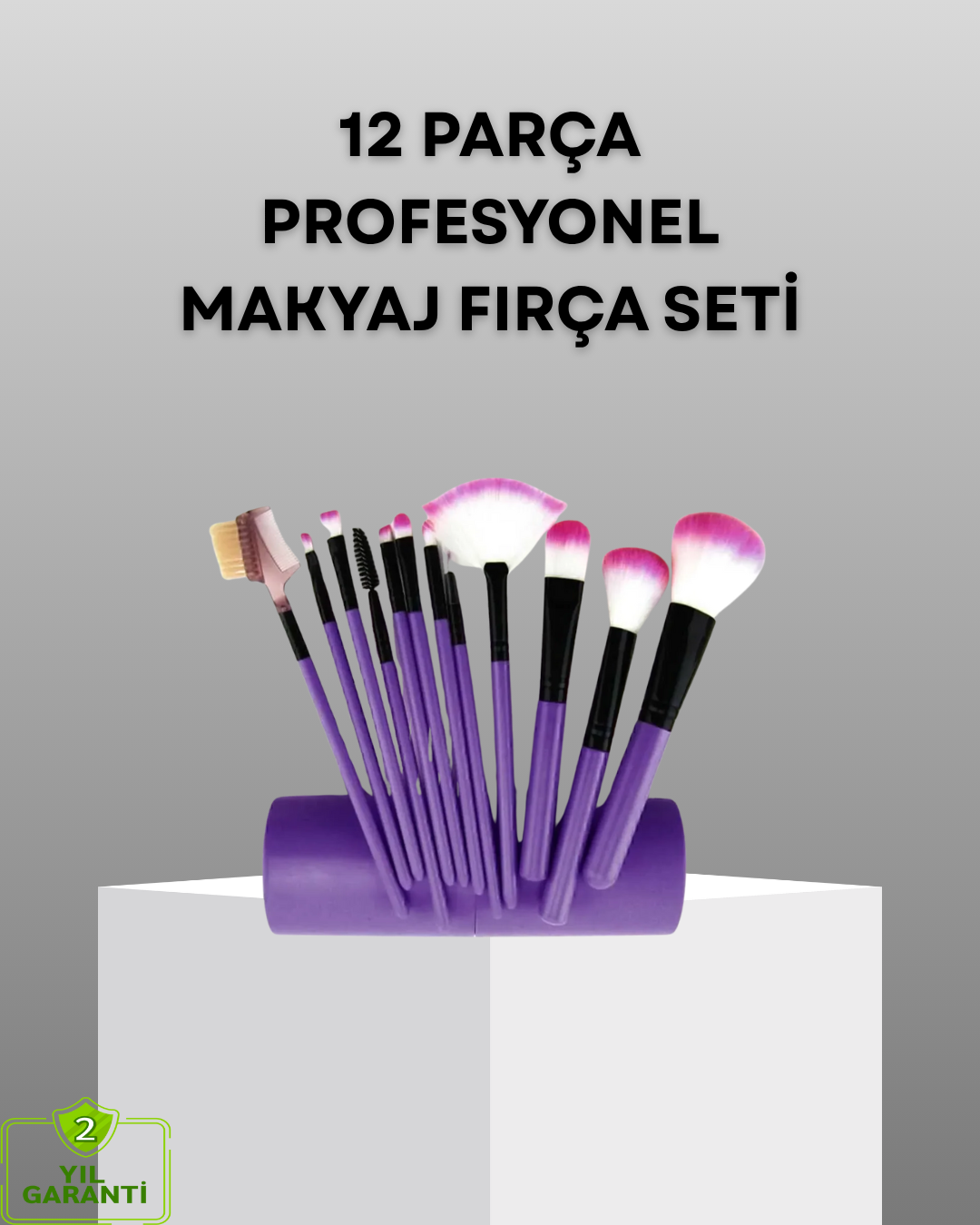 Ultra Yumuşak 12’li Makyaj Fırça Seti – Dökülme Yapmaz, Dalin Şampuan ile Temizlenebilir - Bayi Depom Ultra Yumuşak 12’li Makyaj Fırça Seti – Dökülme Yapmaz, Dalin Şampuan ile Temizlenebilir - Bayi Depom