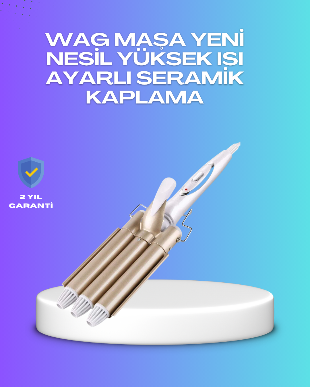Hızlı Isınan Şarjlı Saç Kıvırıcı Maşa - Bayi Depom Hızlı Isınan Şarjlı Saç Kıvırıcı Maşa - Bayi Depom